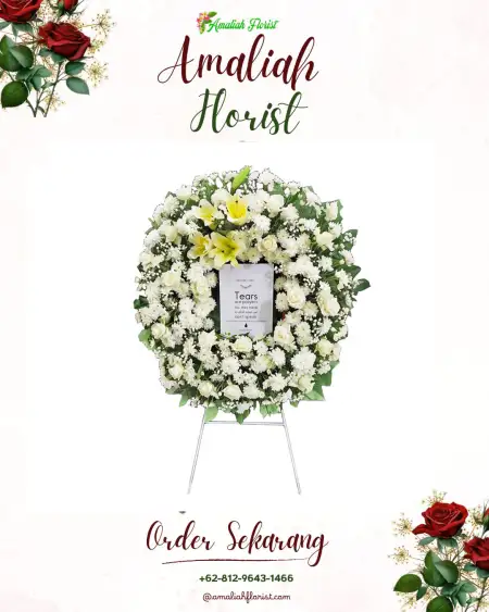 Krans Bunga Duka Alapan